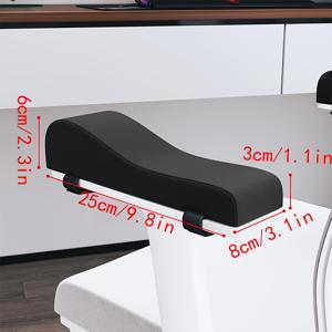 TEMU 사무실에서 많이 앉아 있는 분들을 위한 구세주! 두꺼운 부드러운 팔걸이 패드, 높은 탄성 메모리폼으로 팔에 완벽하게 맞춰주고 팔꿈치 압력을 완화합니다. 조절 가능한 스트랩으로 다양한 사무실 의자에 적합하며 하루 종일 편안함을 향상시킵니다.