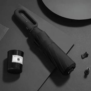 TEMU 튼튼한 3단 자동 우산 초대형 접이식 우산 자외선차단 암막 우양산