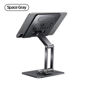 TEMU XUNDD 조절 가능한 탄소강 태블릿 스탠드, 범용 회전 데스크 홀더, 다기능 접이식 및 휴대용 iPad 및 태블릿용 휴대전화 마운트|태블릿