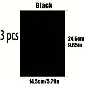 TEMU 3개 자가 컷 패치 세트, 자가 접착 다운 재킷 수리, 무봉제 투명 구멍 커버, 코트, 텐트, 소파, 침낭, 비옷, 가죽 가방, 재킷용 - 다양한 색상의 장식용 패브릭 수리