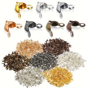 TEMU 1400개 오픈 비즈 7가지 색상 / 클립 / 주얼리 링크 / 주얼리 코드 끝, 주얼리, 팔찌 제작, 목걸이 제작, 주얼리 제작, 펜던트 부착 및 주얼리 코드 끝 매듭에 적합