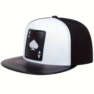 TEMU 1 여성용 포커 K 베이스볼 캡, 조절 가능한 아웃도어 캐주얼 모자, 봄/가을과 봄/여름 여행, 해변 휴가용