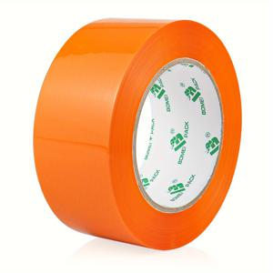 TEMU 1롤 BOMEI PA 헤비듀티 플라스틱 포장 테이프 - 이사, 배송, 박스 밀봉용 접착식 박스 테이프, 사무실 및 공장용 (1롤)