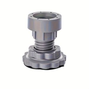 TEMU 1개 조절 가능 세탁기 충격 방지 냉장고 받침대, 세탁기 발 패드, 충격 흡수 패드 - 세탁기, 냉장고 및 책상용