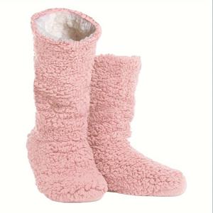 TEMU 가을/겨울용 하이탑 플로어 슈즈 모델 2|여성슬리퍼