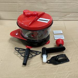 TEMU 손으로 작동하는 야채 분쇄기, 마늘 다지기, 다용도 플라스틱 푸드 프로세서 (RV 주방 필수품)|마늘다지기|야채다지기