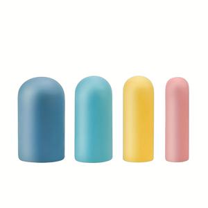 TEMU 누출 방지 실리콘 여행용 병 커버 4/8/12개입, 다양한 색상으로 제공, 대부분의 분사 병에 적합하게 디자인됨. 이 여행용 가방 세면도구 밀봉 커버는 필수적인 여행용품입니다.