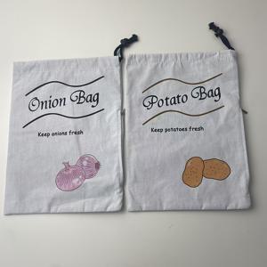 TEMU 2개 세트 재사용 가능한 채소 보관백 - 음식 안전 캔버스 소재, 끈 조임 방지 기능 - 양파, 감자 및 뿌리채소에 완벽한 신선도 유지 & 싹 트기 방지 - 주방 필수 정리 액세서리 | 장식적인 주방 용품 | 내구성 있는 채소 보관 파우치, 재사용 가능 농산물 백