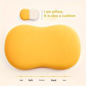 TEMU 부드럽고 편안한 메모리폼 슬로우 리바운드 베개/쿠션, 사무실 낮잠, 침실 등에 적합|목베개