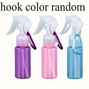 TEMU 60ml 소형 마우스 후크 스프레이 병, 3개 또는 7개 팩으로 판매, 둥근 어깨와 평평한 바닥 디자인, PET 플라스틱 재질, 알코올 살균에 적합