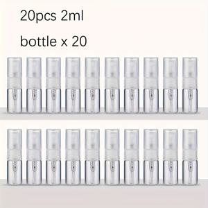 TEMU 향수, 방수 기능이 있는 2ml, 3ml, 5ml, 10ml 사이즈로 제공되는 20개 소형 유리 스프레이 병 세트입니다. 여행용으로 이상적이며 향수 및 에센셜 오일에 적합합니다.|오일스프레이