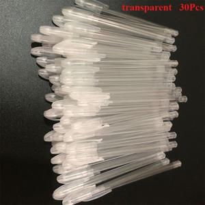 TEMU 30개 투명 플라스틱 펜 홀더 - 내구성이 뛰어난 PP 소재, 펜, 연필, 마커 및 하이라이터 정리에 이상적, 가정, 사무실 또는 학교 사용에 적합, 사무용품 및 액세서리