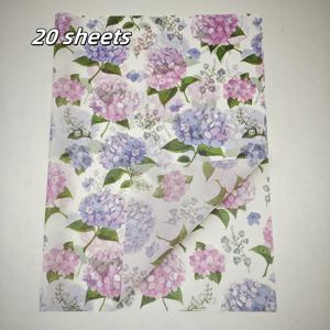 TEMU 2색 하이든 패턴 티슈 페이퍼 60매 중 20매, 20X14인치, 선물 포장, 의류 보습, 와인 포장, 선물 상자 채우기, 약한 물품 보호, 생일 장식에 적합