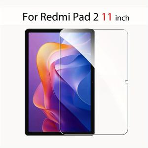 TEMU 레드미 패드 2 태블릿용 강화유리 보호필름 - 레드미 패드2 11인치 2025 9H 경도 보호필름