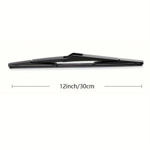 TEMU 현대 ix35 투싼 LM 2010-2015용 12인치 후방 와이퍼 블레이드, 베이오넷 마운팅 천연 고무 유니버설 핸들바디 윈드실크린 교체품