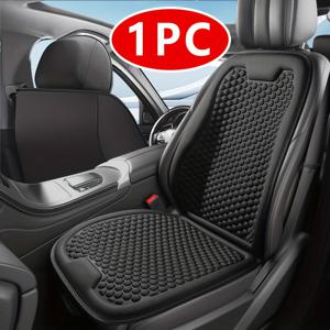 TEMU 통풍성이고 편안한 여름용 차량용 시트 커버 1개. 범용 앞좌석용으로 디자인되었으며, 설치가 용이하고, 비탄성 밴드 디자인을 특징으로 하며, 재질로 제작되었으며, 4가지 색상으로 제공됩니다.