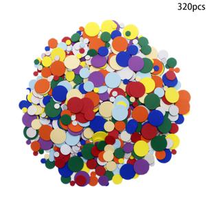 TEMU 폼 스티커 - 320개입, 원형 폼 스티커, 자체 접착식 Poma Dot Decals, 컬러풀한 벽걸이 장식용, Scrapbooking, 축하카드, 크리스마스, 생일파티, 휴가철, 홈스쿨링 데코레이션에 적합 (1, 2, 3cm 혼합팩), DIY 공예재료, 파티 장식품, 화려한 Decal, 쉬운 탈부착, 매끄러운 마감