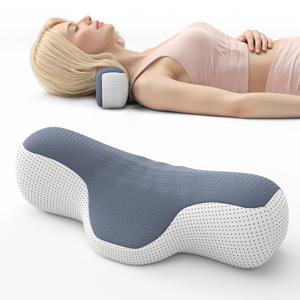 TEMU 인체공학적 목 지지 디자인으로 설계된 작은 목 베개 1개입. 휴식에 이상적이며 휴대용으로 여행에 적합하며 침대 베개로 사용할 수 있습니다. 쿨링 커버와 쌓을 수 있는 디자인으로 가정, 호텔 및 사무실에서 사용하기에 적합합니다.