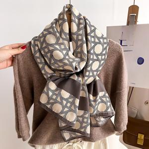 TEMU 스카프, 쇼울, 헤드스카프, 롱 스카프, 넥타이