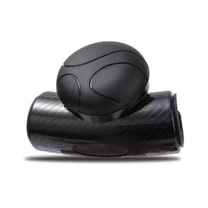 TEMU 360° 파워 스티어링 휠 스피너 - 베어링 타입 실리콘 스티어링 부스터, 원핸드 조작 및 노력 절약, 트럭, SUV용 그립 볼 - 간편 설치 (대부분의 차량에 적합) - 스티어링 장치