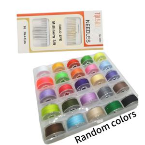 TEMU 가정용 재봉틀 25pcs 세트입니다. 하단 셔틀 박스에는 셔틀 코어, 스풀 세트, 실 보관 상자, 가정용 바늘 16개가 포함되어 있습니다. 이 실용적인 교체 부품은 설치가 용이하고 호와 호환됩니다.