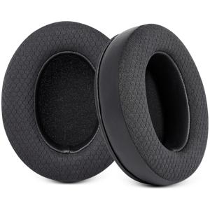 TEMU 오디오테크니카 ATH M50X/M40X/M30, 하이퍼X /알파, 소니 M-7506 시리즈, 스틸시리즈 아크티스 이어패드 교체용, 터틀비치 스텔스 등 호환 이어 쿠션