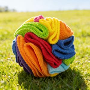 TEMU 상호작용형 펫 슬로우 피딩 스니핑 볼: 강아지와 고양이를 위한 정신 자극 및 건강한 식사 장난감, 지루함 해소, 반려동물의 참여 유지와 과식 방지