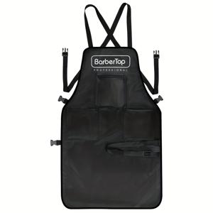 TEMU 신제품 PU 이발사 망토, 정전기 방지 미끄럼방지 헤어컷팅 앞치마, 스타일리스트 작업복