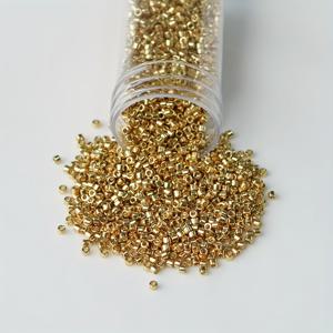 TEMU MIYUKI DELICA 1그램 200개 비즈, 표준 사이즈, 변색 방지 시드 비즈, 수제 주얼리, 자수 및 공예에 적합