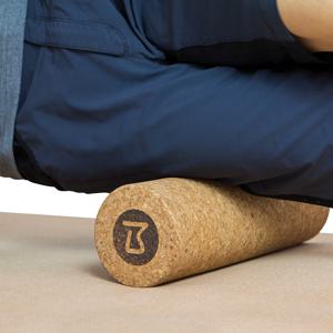 TEMU [한국발송] 최강하드 폼롤러 얇은폼롤러 마사지 요가 스트레칭 종아리 지압 코르크 33cm