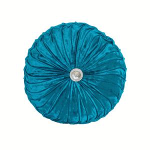 TEMU 고급 벨벳 호박 모양 쿠션 - 원형 플러시 베개, 거실 및 사무실 장식에 적합 | 생생한 민들레 패턴이 특징인 편안한 다다미 좌석 디자인