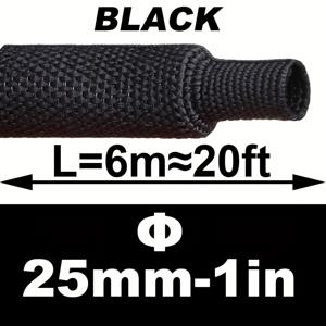 TEMU 고무 호스, 플라스틱 파이프 및 와이어 하네스용 2:1 열수축 브레이드 슬리빙 산업용 열수축 튜브