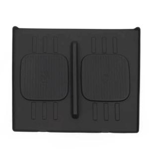 TEMU 차량용 무선 충전 실리콘 패드, 미끄럼 방지 및 방진 매트로 설계, 2024년 (HYUNDAI Santa Fe) 적합