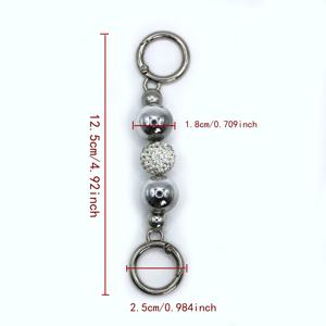 TEMU 가방 연장 체인 변신 가방 체인 길이 늘린 어깨끈 겨드랑이 장식용 체인 액세서리 펜던트