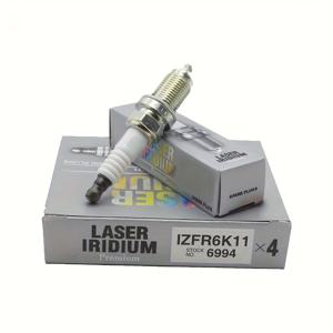 TEMU 4개입 이리듐 플라티넘 스파크 플러그 IZFR6K11 6994는 7세대 아큐라, 시빅, 피트, 프론트 밴 및 오딜로이 모델 9807B-5615W와 호환됩니다.