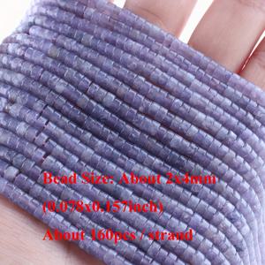 TEMU 2X4mm 천연석 스페이서 비즈, 로즈 쿼츠, 딸기 쿼츠, 팔찌, 목걸이 및 귀걸이용 비즈 추가. [천연 균열 및 스크래치는 품질 문제로 간주되지 않습니다.]