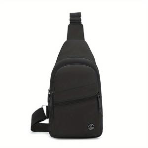 TEMU 크로스바디백, 조절 가능한 스트랩과 다수의 수납공간, 지퍼 클로저가 있는 패셔너블하고 귀여운 여성용 체스트백, 내구성 있는 나일론 소재. 일상 사용, 여행, 업무, 선물, 백패킹에 적합. 6가지 색상 제공