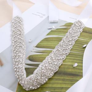 TEMU 실버 장식 벨트, 신부 라인스톤 웨딩 드레스 새시