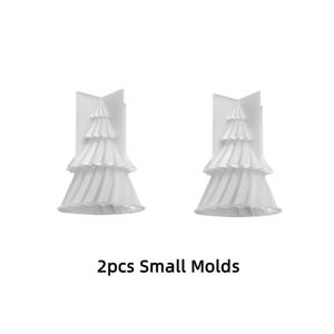 TEMU 대각선 크리스마스 트리 비누 만들기 실리콘 몰드, 대각선 트리 양초 왁스 공예 에폭시 레진 크리스마스 아트 선물 몰드, 창의적인 클레이 시멘트 데스크탑 장식 몰드