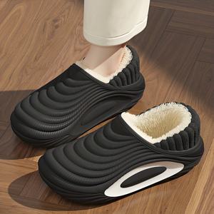 TEMU FZT 남성용 겨울 EVA 스노우 부츠 - 두꺼운 미끄럼 방지 밑창 & 따뜻한 숏 부츠 - 얼음, 눈, 차도용 - 헤비듀티 캐주얼 겨울화