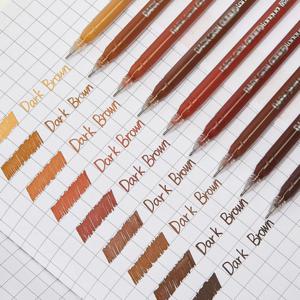 TEMU 9종 컬러 저널 펜 세트, 드로잉 펜, 54가지 컬러 젤펜, 저널링, 다이어리 작성, , 학용품, 백투스쿨 문구, 휴일 파티 선물용