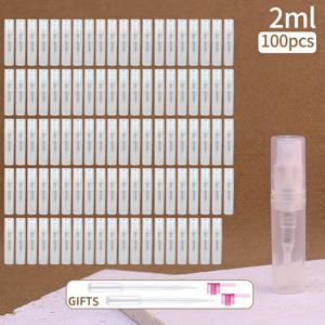 TEMU 50-100개 시험/샘플용 향수 스프레이 병 세트 (충전 도구 포함) - 미니 2ml/3ml/5ml 재충전 가능 (주의사항 포함) 일회용 디스펜서 병, 콜로니, 에센셜 오일, 향수 제작용 플라스틱 - 여행 및 DIY용 대용량 팩|오일스프레이