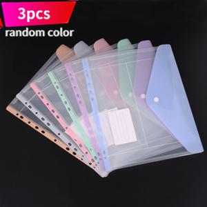 TEMU 3개 플라스틱 파일 가방 | 11구 확장형 바인더, 2/3/4 링 바인더에 적합, 스냅 버튼 및 라벨이 있는 투명 측면 개방형, 클래식 스타일, PP 재질, 사무실, 가정, 비즈니스, 모든 계절에 이상적|포카바인더