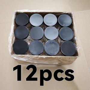 TEMU 6개/12개 280ml 투명 플라스틱 병 블랙 리브드 뚜껑, 와이드 마우스 PET 재질 재충전 가능 보관 용기 (건과일, 견과류, 크림, 액체용)