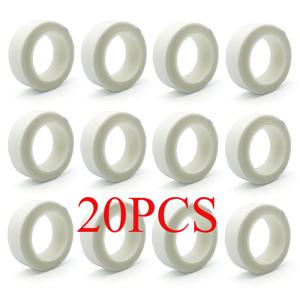 TEMU 저자극성 속눈썹 연장 테이프, 20개, 라쉬 패드 및 아이 마스크용 통기성 부직포와 접착 백킹