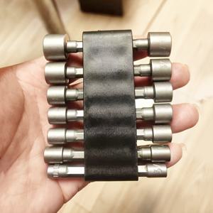 TEMU 1세트 파워 너트 드라이버 드릴 비트 1/4 헥스 샹크 CRV 스크루드라이버 너트드라이버 소켓 비트 파워 툴 5-13mm 수동 드릴 호환, 헥사곤 렌치 포함 - 내구성 강화, 청소 가능