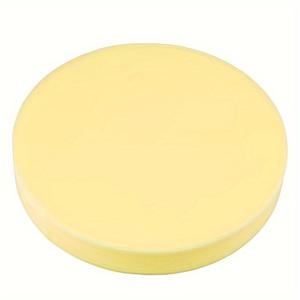 TEMU 내구성이 뛰어난 대형 원형 도자기 스펀지 패드 1개 - 고탄성, 코팅되지 않은 폴리에스터 폼 매트로 점토 모델링 및 성형에 적합, 도예를 사랑하는 예술가에게 이상적, 장비 | 라운드 스펀지 패드 | 수공예 도구