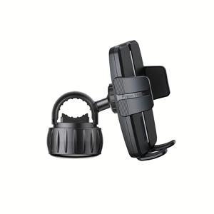 TEMU 픽업 트럭 운전자를 위한 휴대폰 마운트, 네비게이션 장치용 조절 가능한 팔걸이 홀더, 360° 회전 가능한 다각형 클램프, 내구성 있는 ABS 소재, 쉬운 설치, 트럭 액세서리|조절 가능한 휴대폰 마운트|유연한 각도 지원