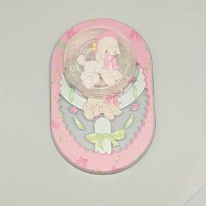 TEMU 귀여운 디자인의 카툰 폰 마그네틱 홀더, 간편한 부착, 다중 각도 지원, 서핑 및 셀카 촬영에 편리한 실용적인 액세서리