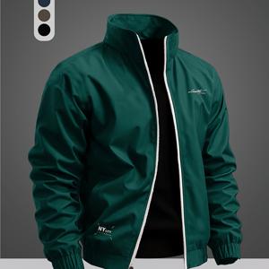 TEMU 남성 재킷 신상 다용도 캐주얼 재킷 탑 레터 프린트 루즈핏 JK2605653